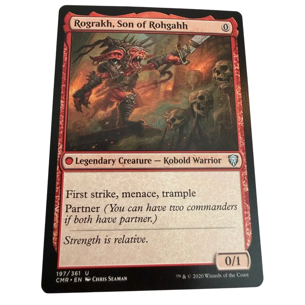 Magic The Gathering Rograkh Son of Rohgahh 197/361 Commander Legends MTG Card